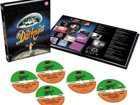 4CD DVD - The Darkness - Permission To Land... Again (20th Anniversary Edition) Hot on Sale