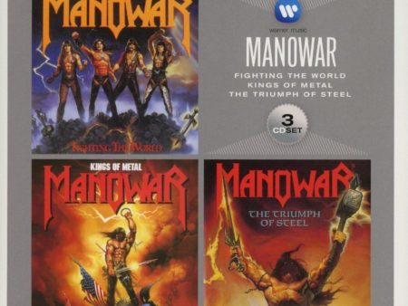 3CD - Manowar - Triple Album Collection Sale