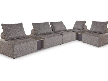 Bree Zee Brown 7-Piece Outdoor Modular Seating For Discount