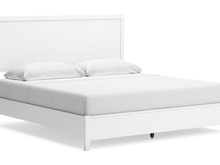 Binterglen White King Panel Bed Hot on Sale