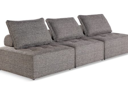 Bree Zee Brown 3-Piece Outdoor Modular Seating Online