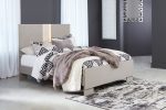 Surancha Gray Queen Panel Bed For Discount