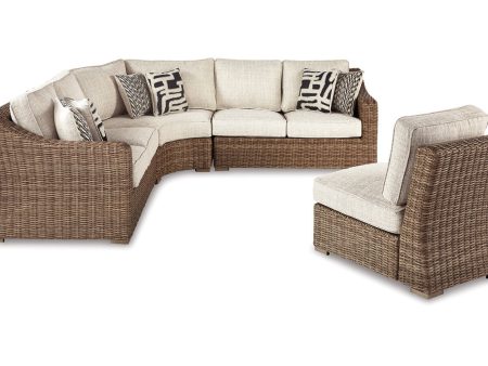 Beachcroft Beige 4-Piece Outdoor Seating Set Sale