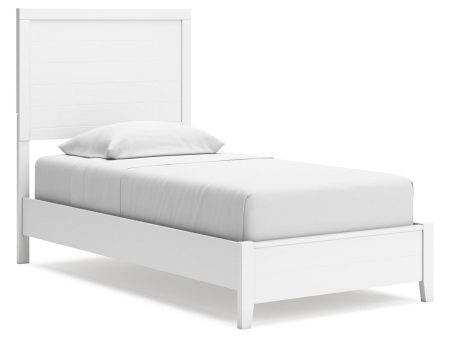 Binterglen White Twin Panel Bed Online Sale