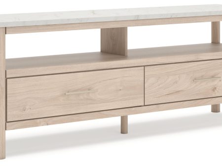 Cadmori Two-tone 71  TV Stand Cheap