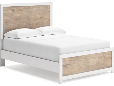 Charbitt Two-tone Full Panel Bed Discount