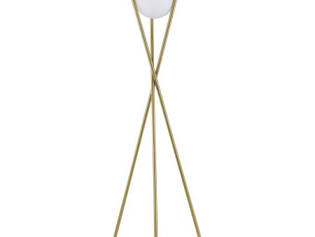 Yamileth Tripod Floor Lamp Gold Online Hot Sale