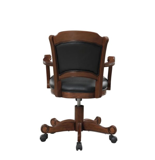 Turk Game Chair with Casters Black Tobacco Sale