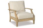 Clare View Beige Outdoor Loveseat and 4 Lounge Chairs Supply