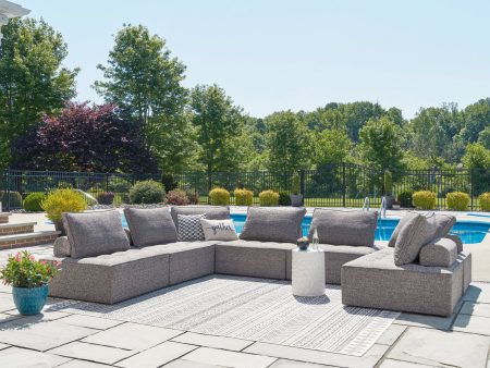 Bree Zee Brown 7-Piece Outdoor Sectional Supply