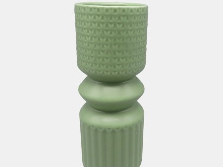 10  Mallet Vase, Dark Sage Online Hot Sale