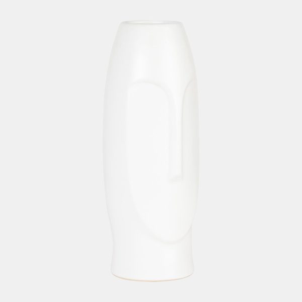 14 h Face Vase, White Online