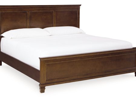 Danabrin Brown King Panel Bed Sale