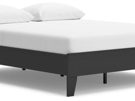 Socalle Black Queen Platform Bed Cheap