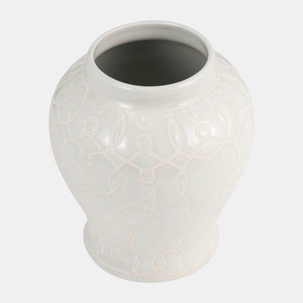 10  Temple Jar, Ivory on Sale