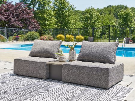 Bree Zee Brown 3-Piece Outdoor Sectional Hot on Sale