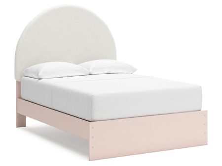 Wistenpine Blush Full Upholstered Panel Bed on Sale