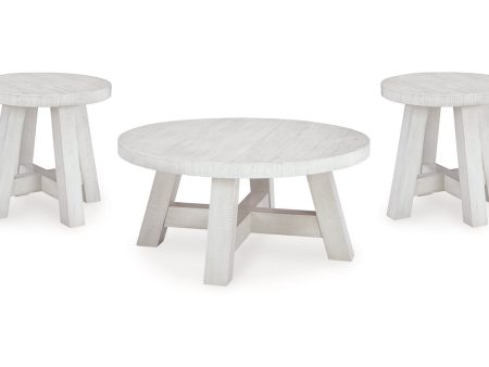 Jallison Off White Coffee Table and 2 End Tables on Sale