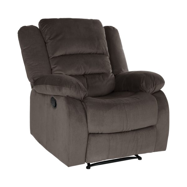 Jarita Chocolate Reclining Chair For Cheap