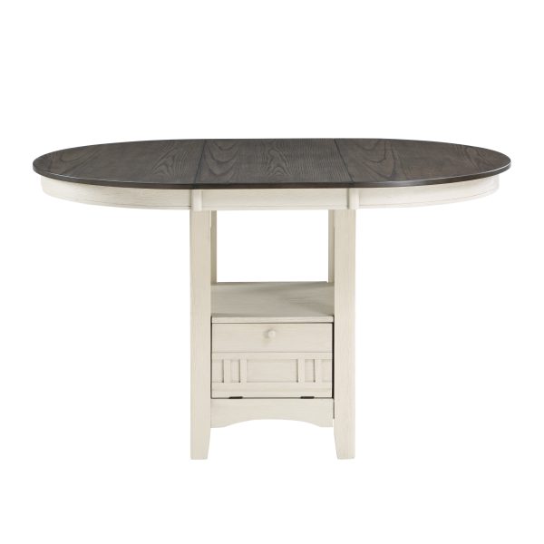 Junipero White Extendable Counter Height Table Hot on Sale