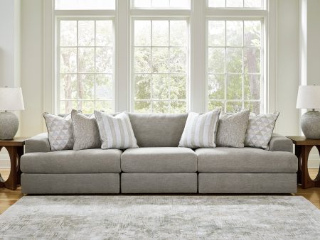 Avaliyah Ash 3-Piece Sectional Sofa Online now