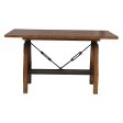 Holverson Rustic Brown Counter Height Table Online Sale