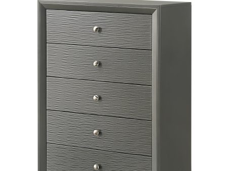 Denker Gunmetal Chest on Sale