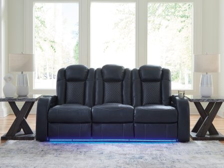 Fyne-Dyme Sapphire Power Reclining Sofa Discount