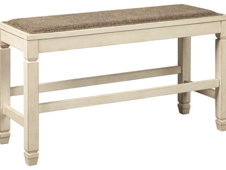 Bolanburg Two-tone Counter Height Bench For Cheap