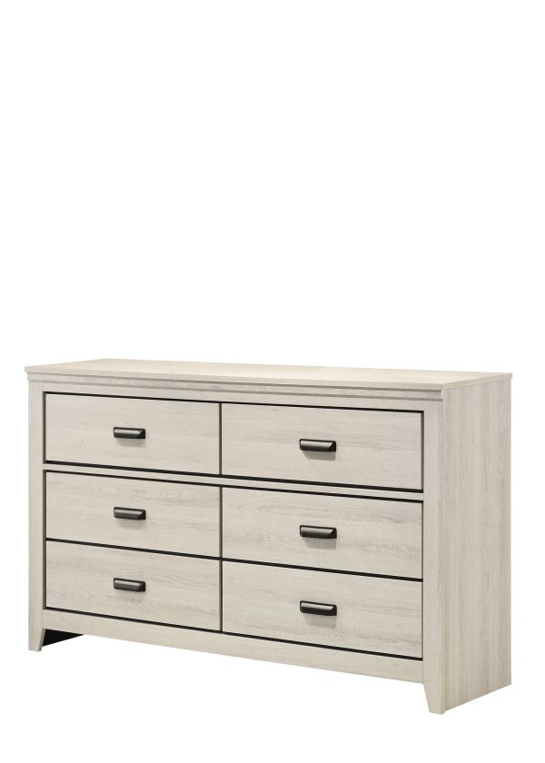 Carter White Dresser Cheap