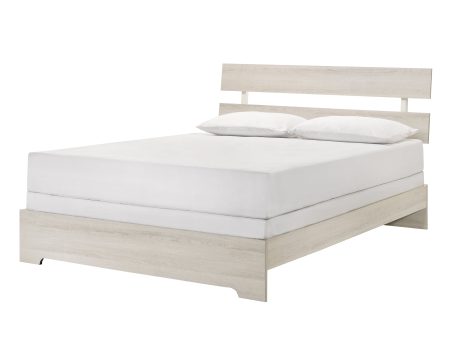 Atticus White Full Platform Bed Sale