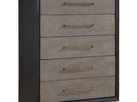 Payson Black Brown Chest For Cheap