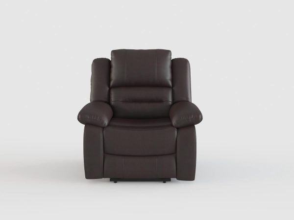 Jarita Chocolate Reclining Chair For Cheap