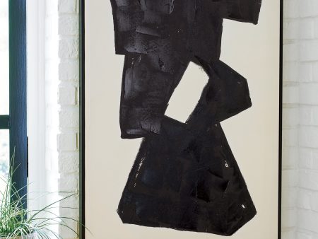 Garviery Black Cream Wall Art Online Sale