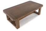 Cabalynn Light Brown Coffee Table and 2 End Tables Hot on Sale