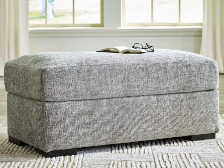 Dunmor Graphite Ottoman Online Hot Sale