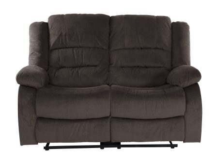 Jarita Chocolate Double Reclining Loveseat Fashion