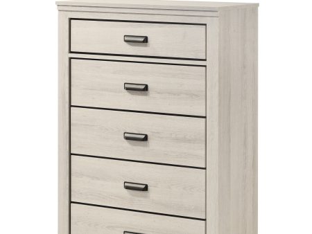 Carter White Chest For Discount