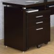 Skylar 3-Drawer Mobile File Cabinet Cappuccino on Sale