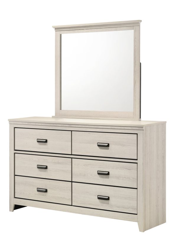 Carter White Dresser Cheap