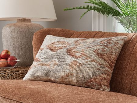 Aprover Rust Gray White Pillow (Set of 4) For Discount