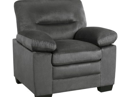 Keighly Dark Gray Chair Hot on Sale