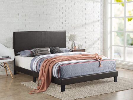 Athens Brown Full Platform Bed Online Hot Sale