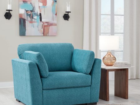 Keerwick Teal Oversized Chair Fashion