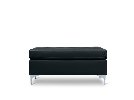 Barrington Black Ottoman Online Sale