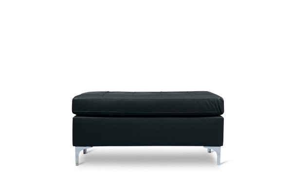 Barrington Black Ottoman Online Sale