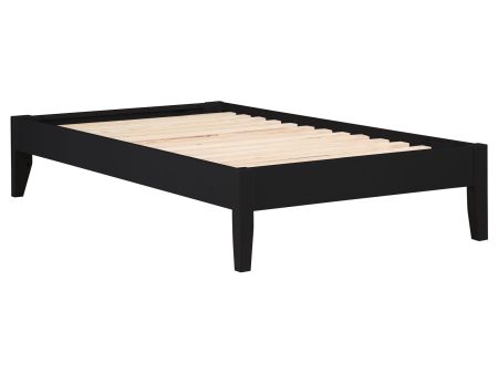 Hounslow Platform Twin Bed Black For Discount