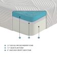 MT-G10Q 10  Queen Gel-Infused Memory Foam Mattress Online