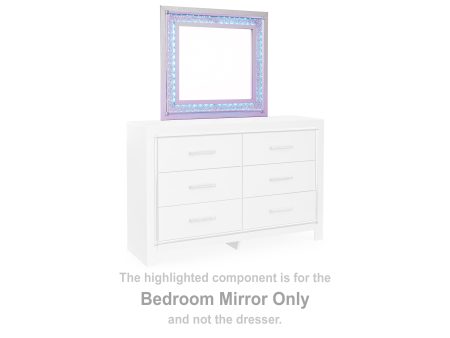 Zyniden Silver Bedroom Mirror Online now