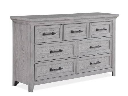 Beckett Rustic Gray Dresser Online now